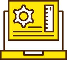 Computer Programing Icon Design Symbol vector