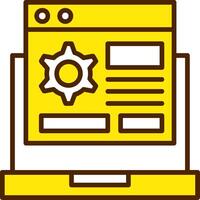 Computer Programing Icon Design Symbol vector