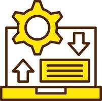 Computer Programing Icon Design Symbol vector