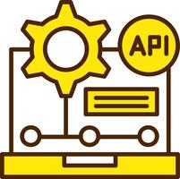 Computer Programing Icon Design Symbol vector