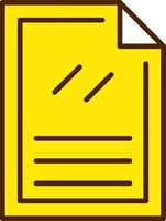 Document Icon Design vector
