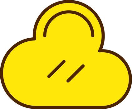 Cloud Icon Design vector