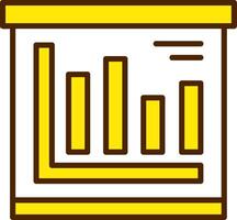 Chart graph Icon Design vector