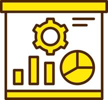 Presentation Icon Design vector