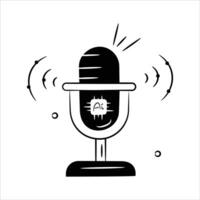 Artificial intelligence boosting audio content creation process vector