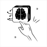 Take a look at this creatively designed amazing icon of neural network vector