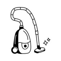 Premium icon of vacuum cleaner, carpet cleaning machine vector