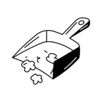 Have a look at this creative icon of dustpan in modern style vector