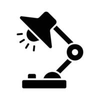 Get this creatively designed table lamp icon in modern style vector