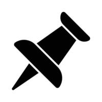 Trendy of thumbtack in modern style, ready to use icon vector