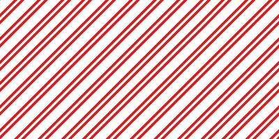 Candy cane stripe seamless pattern, holiday repeat background. diagonal red abstract design vector