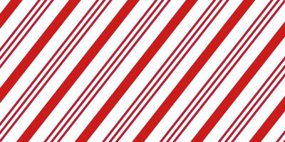 Candy cane stripe pattern, holiday background. diagonal red abstract design vector