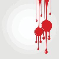 Red Splatter Backdrop A Vibrant Red Stain Pattern for Creative Projects vector