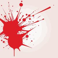 Splash of Color - Red Explosion vector