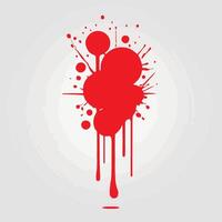 Red Stains of Violence A Symbolic Representation vector