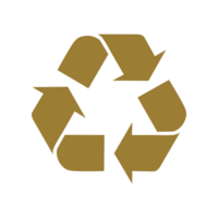 3R Sign, Reduce, Reuse, Recycle Icon Symbol, can use for Pictogram, Apps, Website, Environmental Poster Theme, Logo Gram, Label, Mark or Graphic Design Element png
