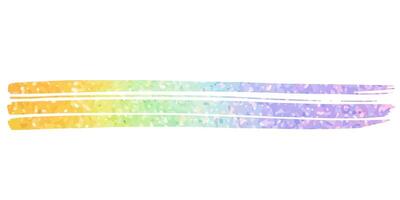 Rainbow gradient paint stroke. Brush stroke with multi colored glitter. Colorful rainbow background vector