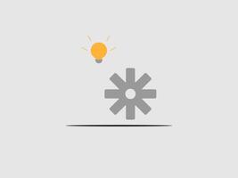 flat design problem solving illustration vector