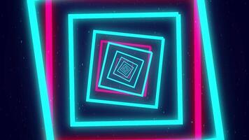 Geometric looping motion animation. Abstract background. video