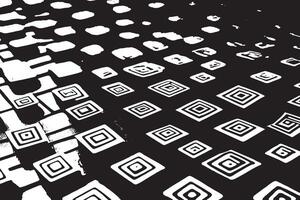 Classic Black and White Monochrome Texture for Timeless Background and Overlay Designs vector
