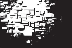 Vintage-Inspired Black and White Monochrome Texture for Background Layers vector