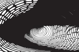 Worn Black and White Monochrome Overlay Texture for Retro Background Designs vector