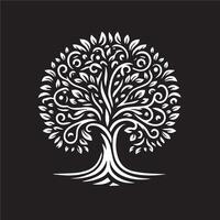tree logo illustration company elegant modern vector