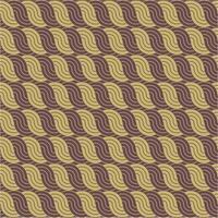 seamless pattern with brown Braid vector