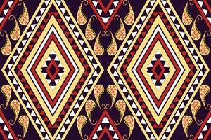 native pattern Fabric Abstract Patterns, Hand American Tribal ethnic design Backgrounds, Modern Tribal geomagnetic for Rugs, Pillow Cases, Shirts, Pants and more. vector