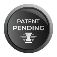 Patent Pending Icon, Symbol, Sign, Seal, Badge etc. For Business Related Design Elements vector