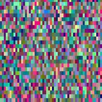 Colorful pattern with chaotic pixels vector