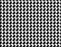 Motif Pattern Created by Deformation of the Circle Shape. Modern and Contemporary Style. Can use for Decoration, Background, Tile, Wallpaper, Wrapping, Fabric, Textile, Carpet, etc vector