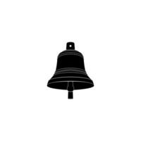 Silhouette of the Hand Ringing Bell, Flat Style, can use for Pictogram, Apps, Website, Logo, Art Illustration, of Graphic Design Element vector