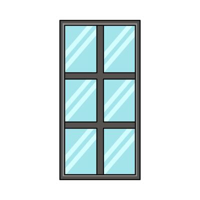 illustration of window