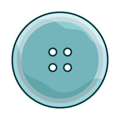 illustration of clothes button