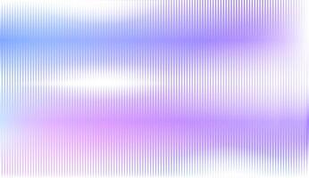 Glass ribbed effect texture background with soft gradient.Reeded glass with blurred blue background.Acrylic ribbed separation wall.Vertical line stripes pastel polycarbonate panel. illustration vector