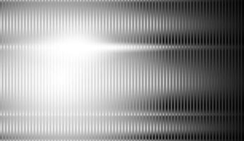 Reeded glass with black and white gradient with refraction effect. Abstract glass texture background ribbed with effect. Mesh gradient. acrylic ribbed bath surface. illustration of backdrop vector