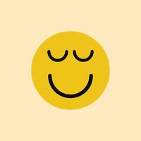 Emoji set. Cute yellow emotional faces. Set of colorful flat icons with different emotions and character. Sad and happy, funny and angry, laughing and crying. Round mood faces. Yellow emoticons. vector
