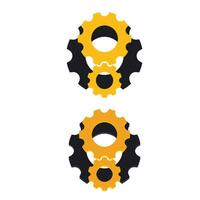 Gear Template Icon vector