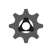 Gear Template Icon vector