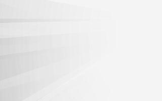 Abstract white geometric background with gradient lines vector