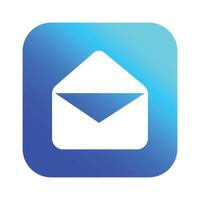 Email application icon vector
