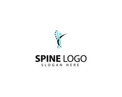 Chiropractic design element idea with creative unique concept high resolution vector