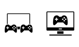 Game joystick controller and monitor vector