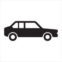 Sedan car icon, simple style Pro vector