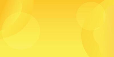Abstract yellow fluid shapes background, gradient color. Perfect for banners, templates, wallpapers, flyers, brochures, and presentations vector