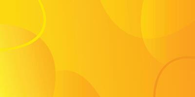 Abstract yellow fluid shapes background with circle shapes, line, and copy space. Can be used for banners, templates, wallpapers, poster, flyers, brochures, and presentations vector