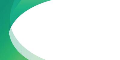 Green curved gradient abstract isolated on white background. Perfect for web banner, template, layout, template, flyer, and presentation vector