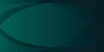Dark green abstract curves background with gradient shades, modern geometric design. Suit for business banners, templates, flyers, brochures, wallpapers, and presentations vector