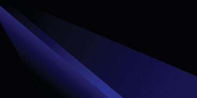 Modern dark blue abstract background with gradient geometric stripes. Perfect for banners, templates, flyers, brochures, and presentations vector